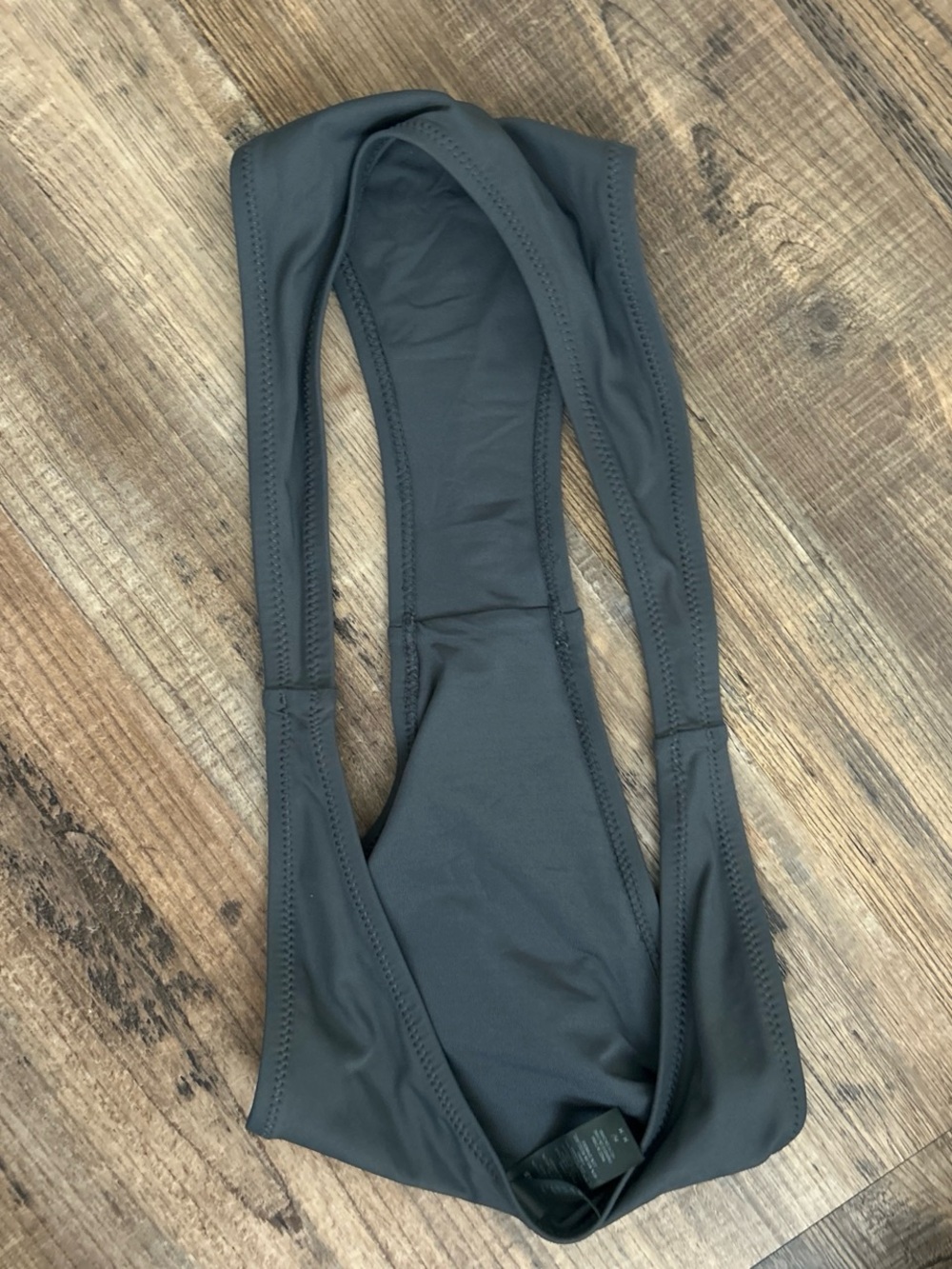 Skims Tanga Gunmetal Bikini Bottom - Picture 4 of 4